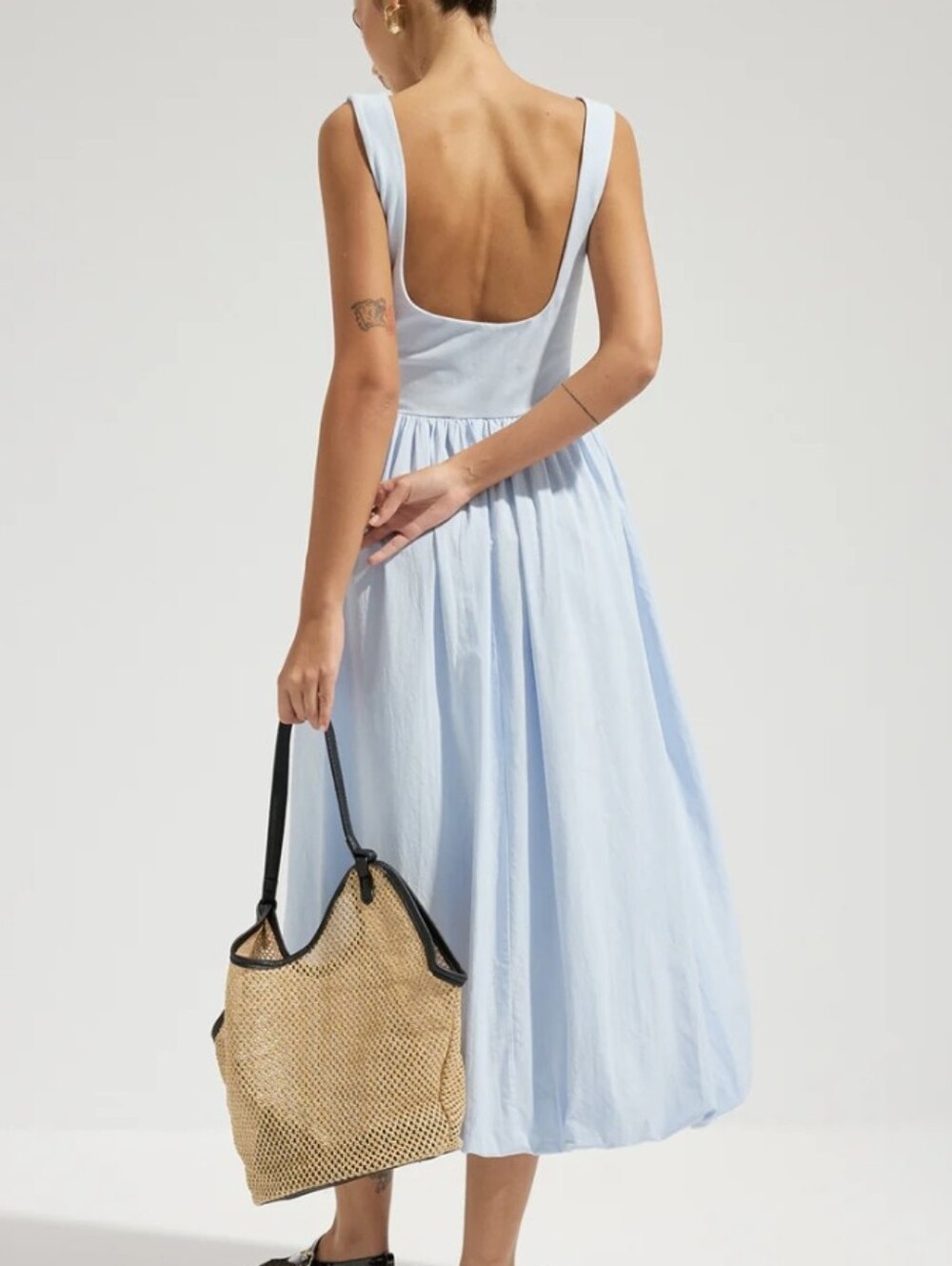 Commense Light Blue Midi Sundress - Picture 4 of 10